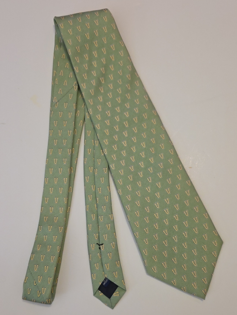 Vineyard Vines Sage Green Tie Vanderbilt